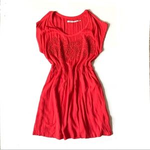 UO Kimchi Blue Sequined Cold Shoulder Dress Sz M